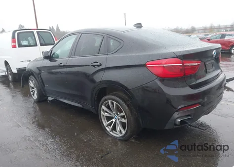 2017 BMW X6 xDrive35I z USA, uszkodzony, nr VIN 5UXKU2C53H0N85196